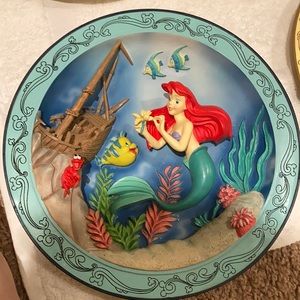 The Little Mermaid: Disney’s Animated Classics 3-D Decorative Plate
